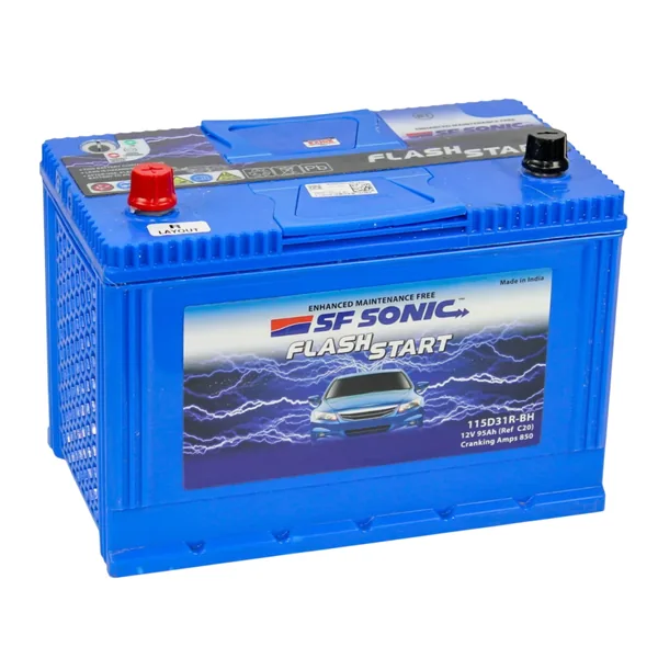 Аккумулятор SF SONIC 95 Ач 820 А (JIS), прямая полярность, D31