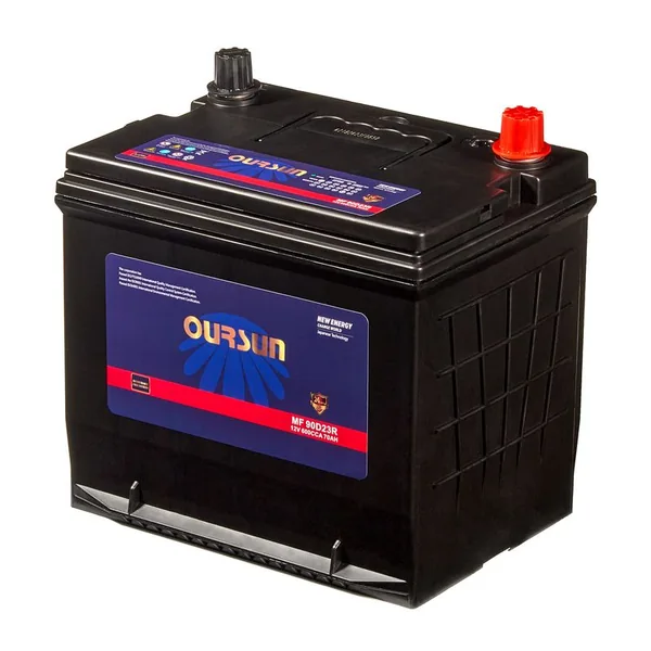 Аккумулятор OURSUN 70Ah прямой CCA600 MF 90D23R