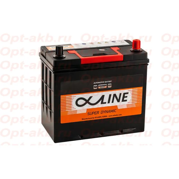 Аккумулятор ALPHALINE 55Ah euro CCA500 MF70B24L