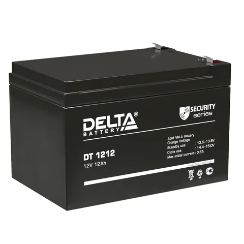 Аккумулятор DELTA 12 Ач, 151x98x94