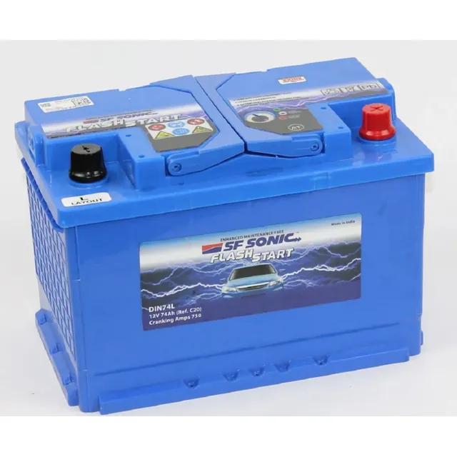 Аккумулятор SF SONIC 74 Ач 750 А (EN), обратная полярность, LN3