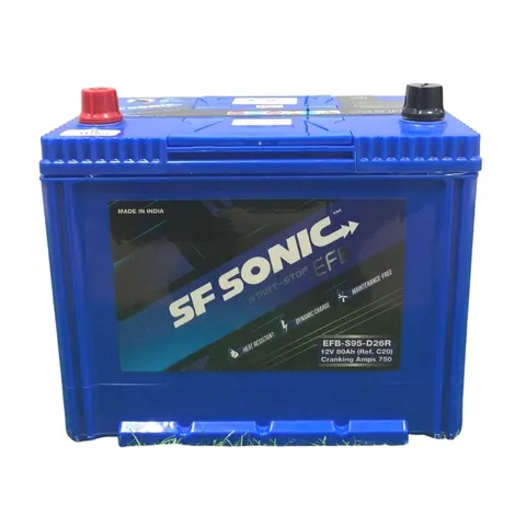 Аккумулятор SF SONIC 80 Ач 750 А (EN), прямая полярность, D26