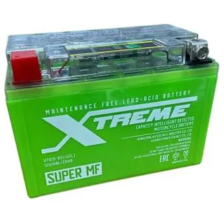 Аккумулятор XTREME UTX9-BS 10 Ач 130 А (EN), прямая полярность, YTX9